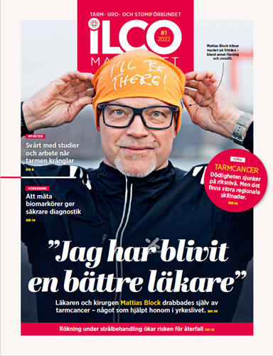 Magasinets framsida som visar porträttbild av Mattias Block mot hamnbakgrund.