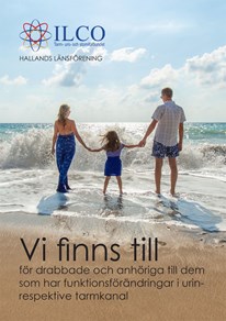 Informationsbroschyr ILCO Hallands länsförening